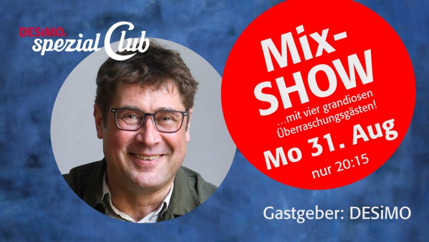 Saisonstart: 31.8. mit der Club Mix Show, Gastgeber Desimo, Foto Nancy Heusel Saisonstart: 31.8. mit der Club Mix Show, Gastgeber Desimo, Foto Nancy Heusel