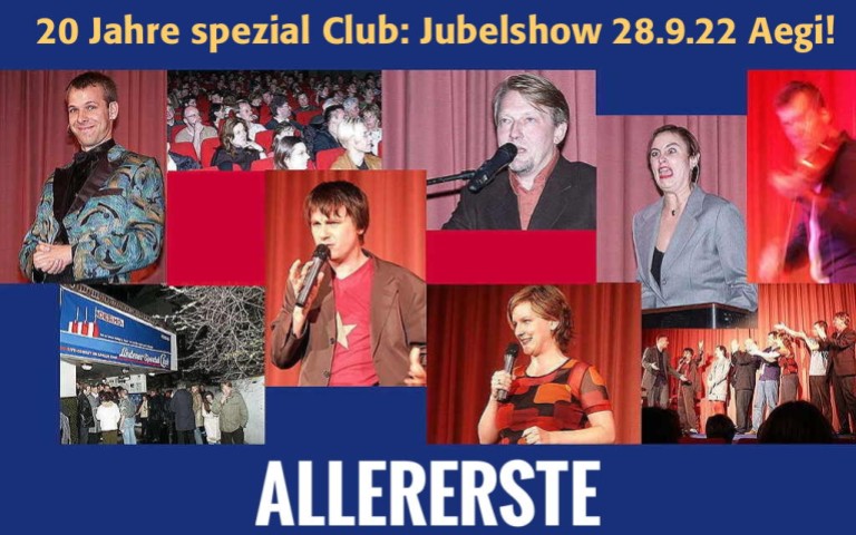 20 Jahre Spezialclub. Jubelshow