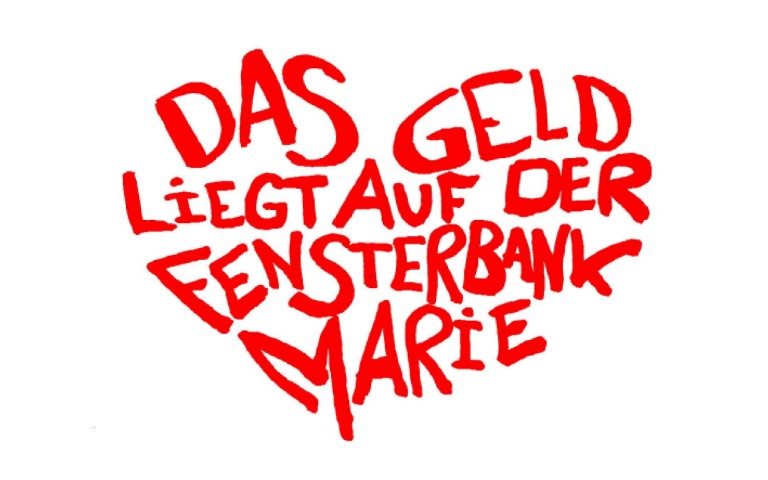 Das Geld liegt auf der Fensterbank - Herz