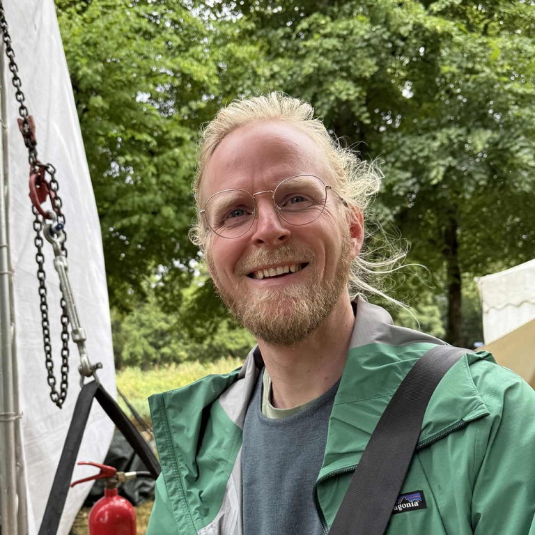 Jan Logemann backstage , Kleines Fest im Großen Garten 2025
