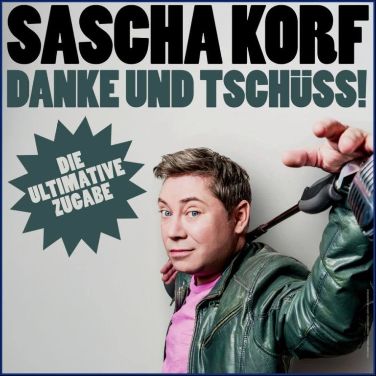 Sascha Korf letztmalig live im Apollo am 25. Mai 25 im spezial Club